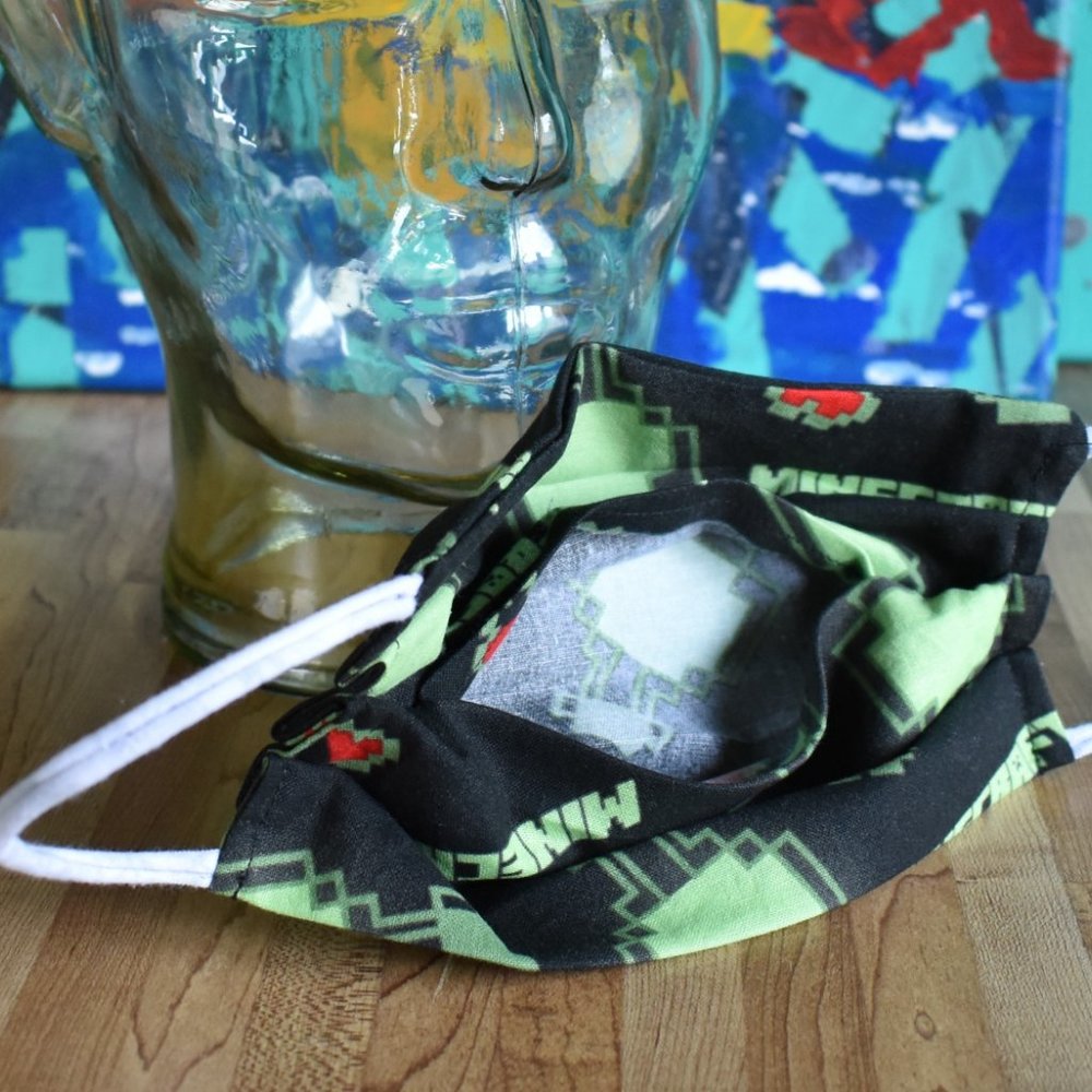 Minecraft Face Mask - Picture 6 of 6